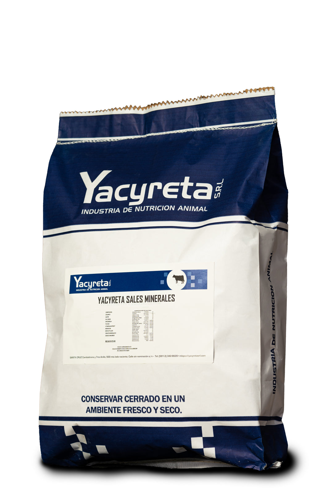 YACYRETA SALES MINERALES